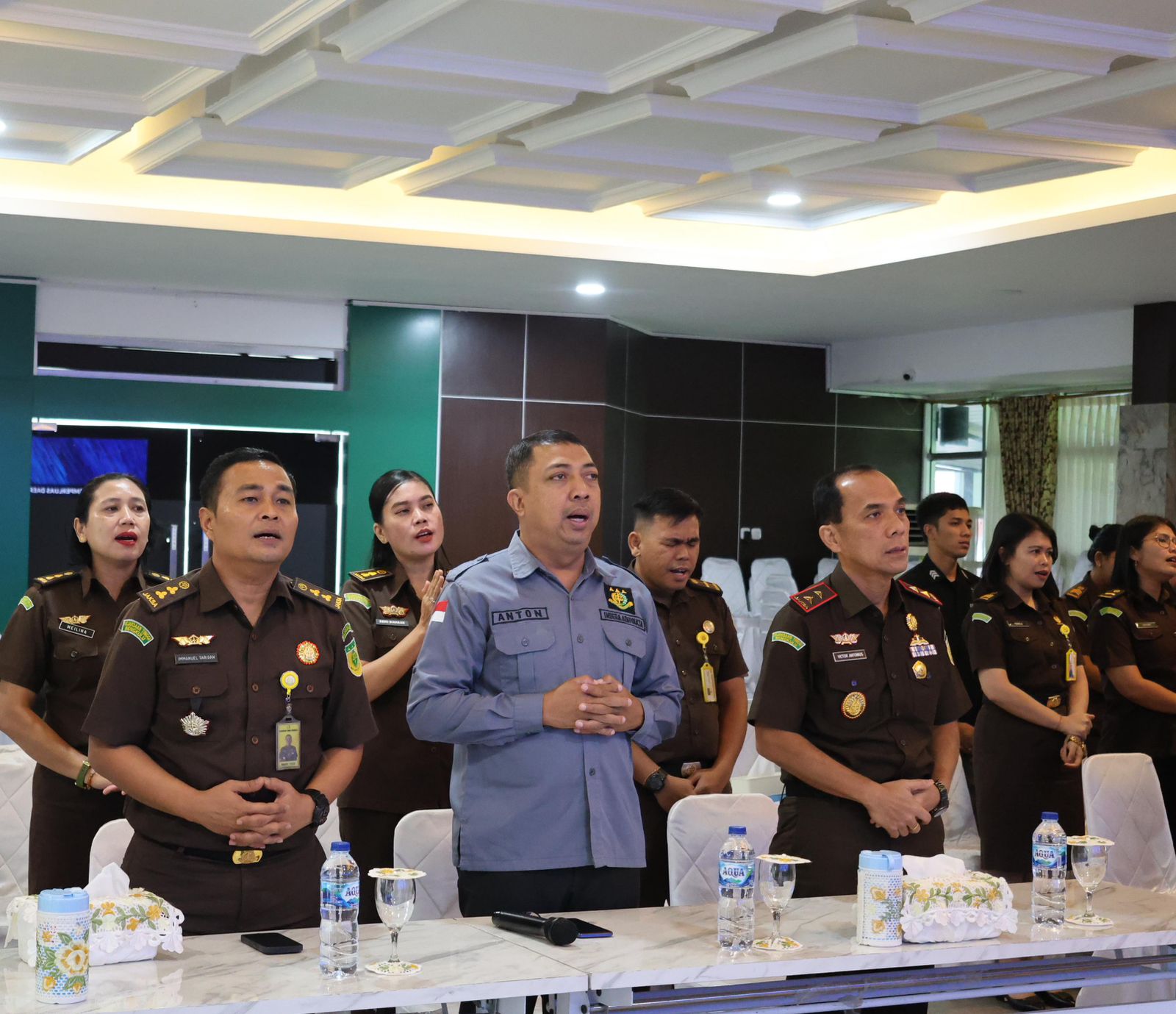 Kejati Bengkulu Gelar Ibadah Bulanan Ora Et Labora
