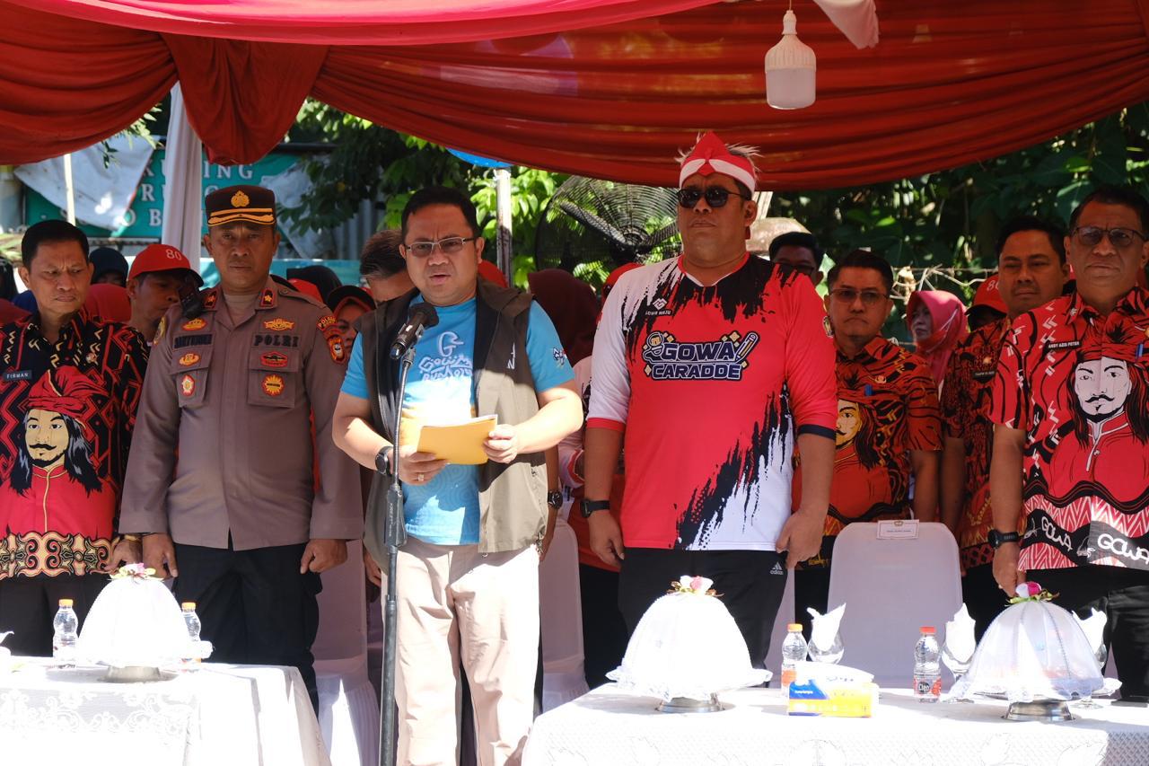 Gerak jalan pelajar di Gowa ramaikan HUT RI ke-80,