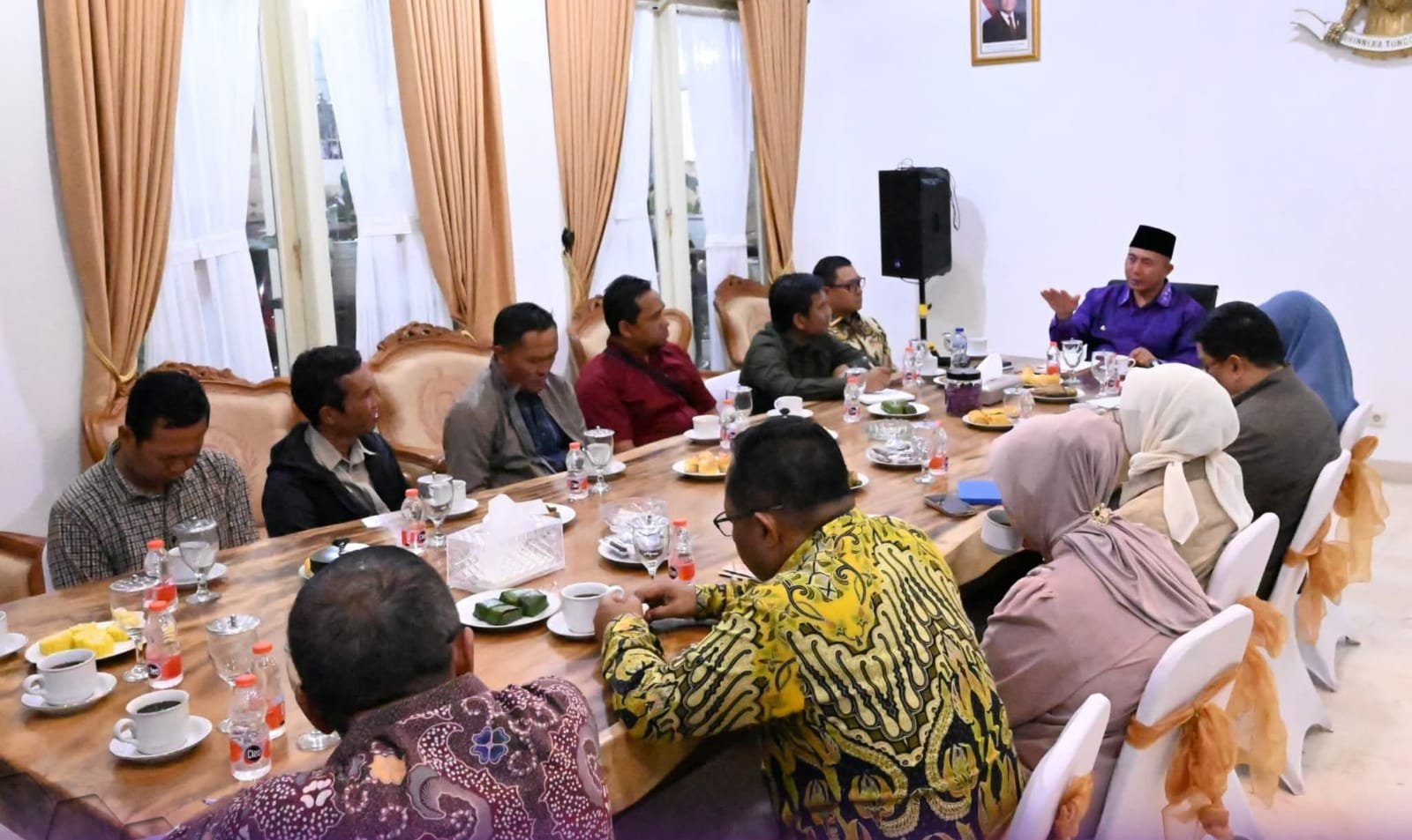 Ludi Oliansyah Terima Tim Riset Kopi Brin Bogor Ludi Oliansyah Terima Tim Riset Kopi Brin Bogor