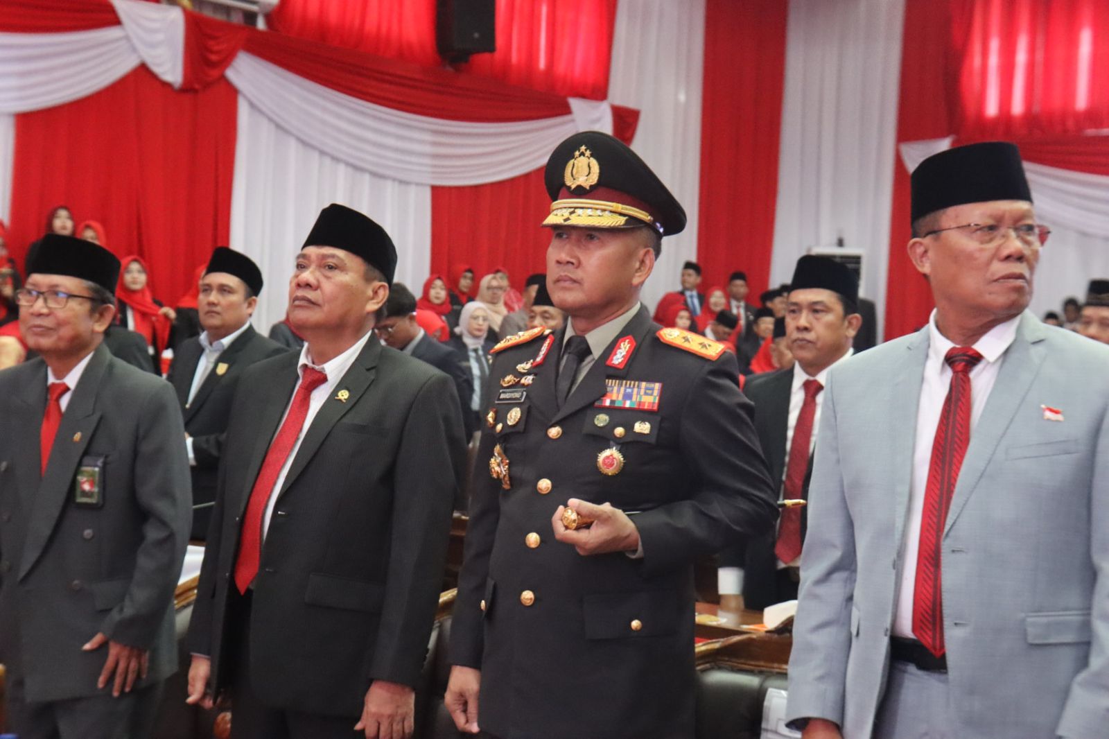 Kapolda Bengkulu Hadiri Pidato Kenegaraan Presiden