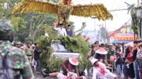 Pemerintah Kota (Pemkot) Pagaralam menggelar karnaval dan pawai pembangunan sebagai puncak rangkaian HUT ke-80 Kemerdekaan RI, Minggu (17/8/2025).