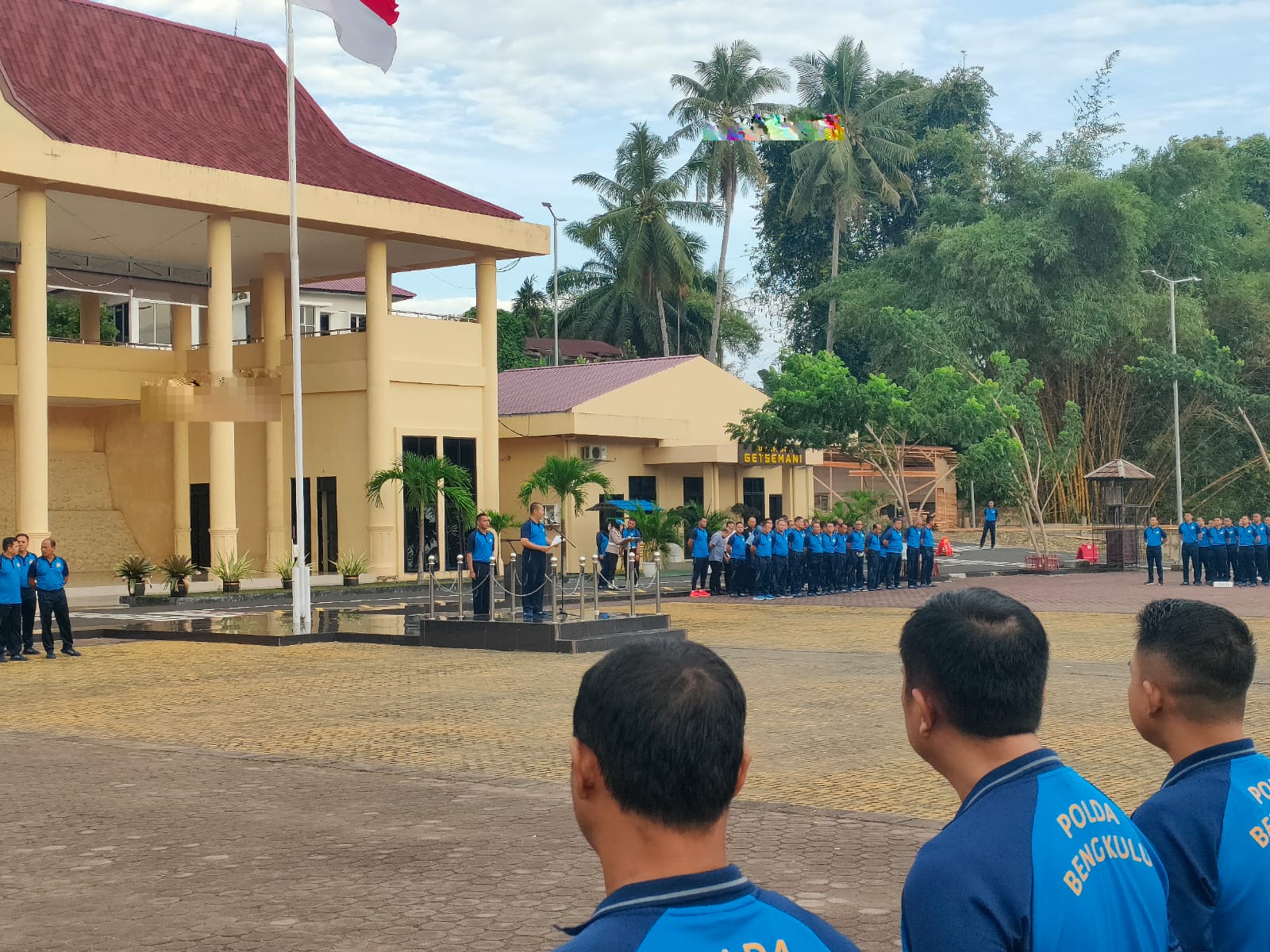 Karo SDM Polda Bengkulu Kombes Pol Sih Harno ajak personel rutin berolahraga demi menjaga stamina, kesehatan, dan kebersamaan di lingkungan Polda.