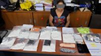 NSBC (42) Kurir Peru Ditangkap di Bali dengan barang bukti kokain 1.432,81 gram netto dan 85 butir ekstasi seberat 33,9 gram netto dengan nilai Rp10 miliar.