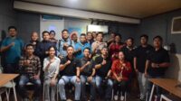 Satgas Ops Damai Cartenz menggelar silaturahmi dengan wartawan di Timika
