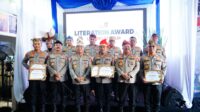 Wakapolri membuka Literation Expo 2025 di Jakarta.
