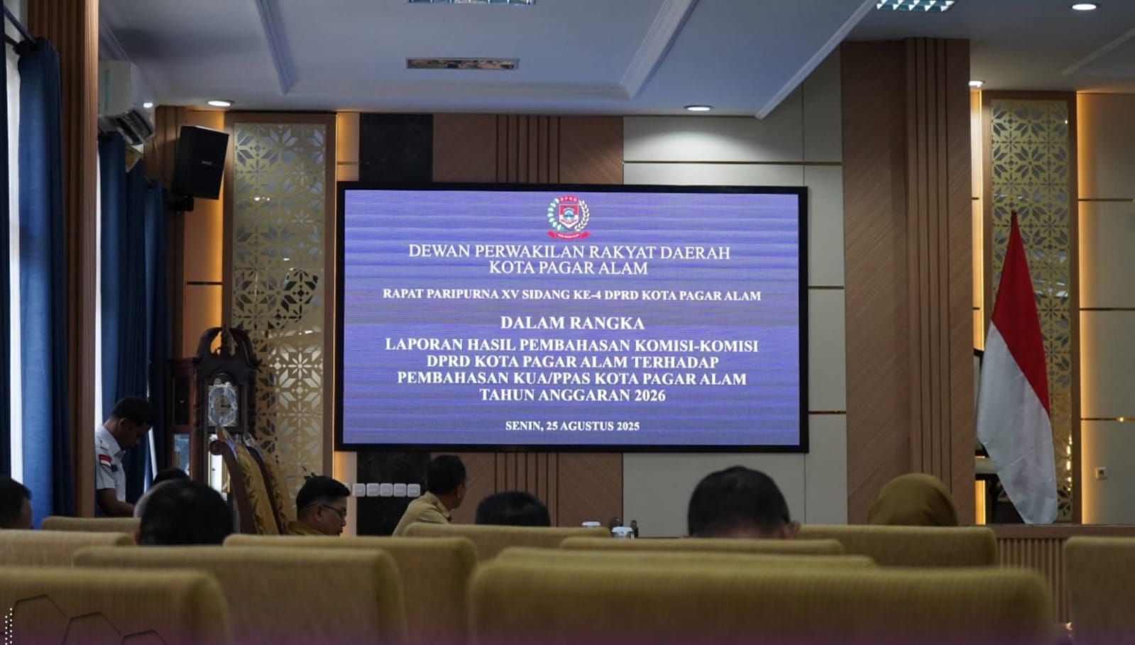 Rapat Paripurna DPRD Pagaralam
