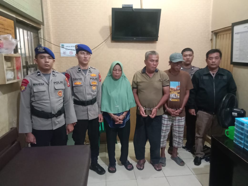 Polairud Polda Bengkulu menangkap tiga pelaku penyalahgunaan BBM subsidi solar di Pulau Baai