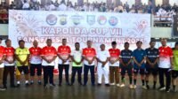 Kapolda Bengkulu membuka Turnamen Futsal Polda Cup VII SANS 2025 di GOR Sawah Lebar.