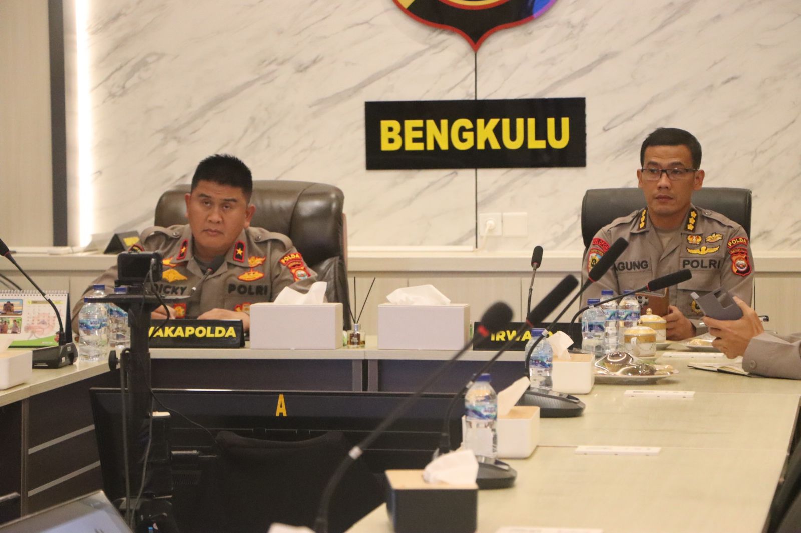 Polda Bengkulu mengikuti rapat anev program Polri bersama Wakapolri untuk mendukung Asta Cita Pemerintah,
