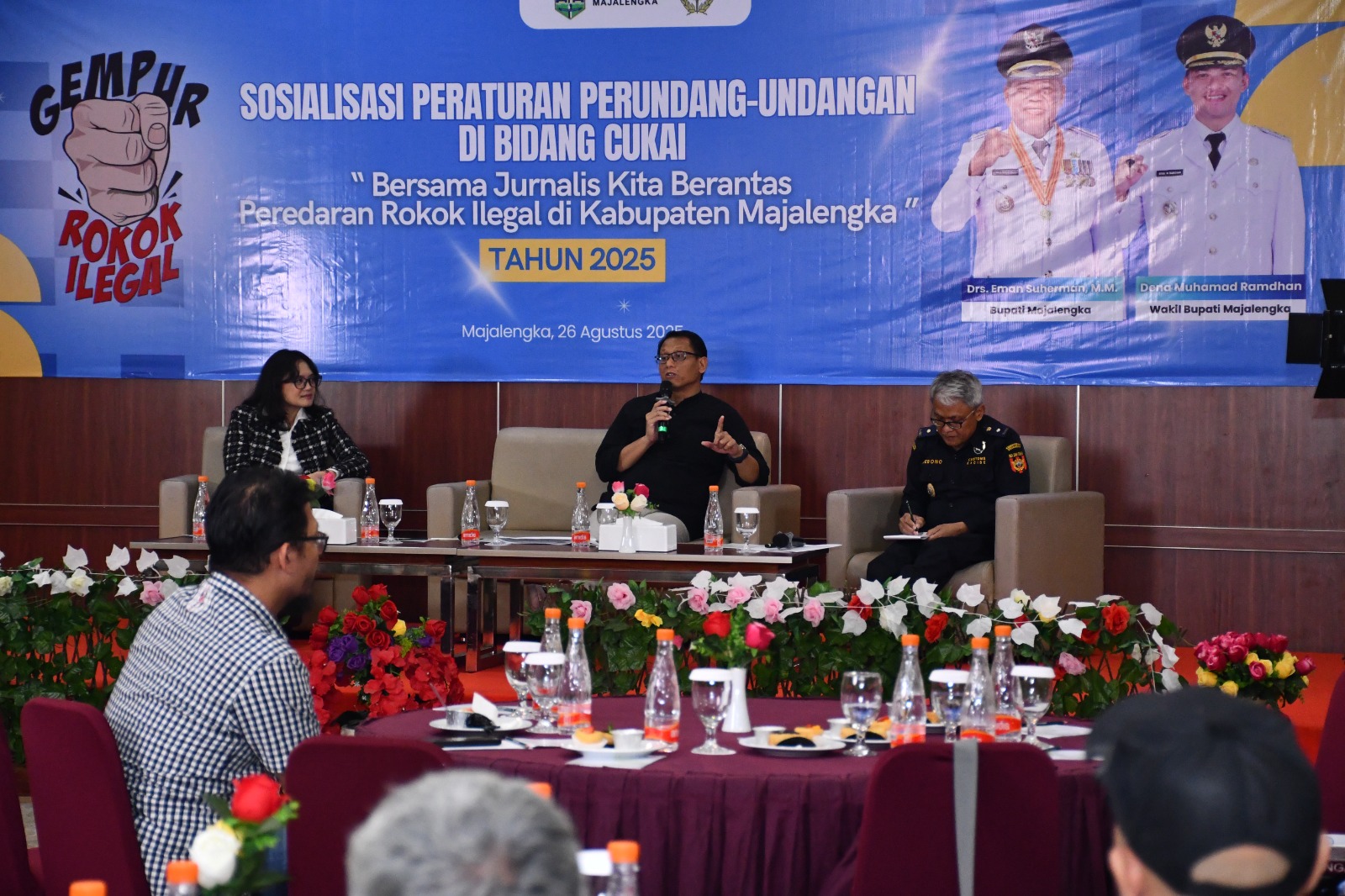 Pemkab Majalengka Gandeng Pers Cegah Rokok Ilegal