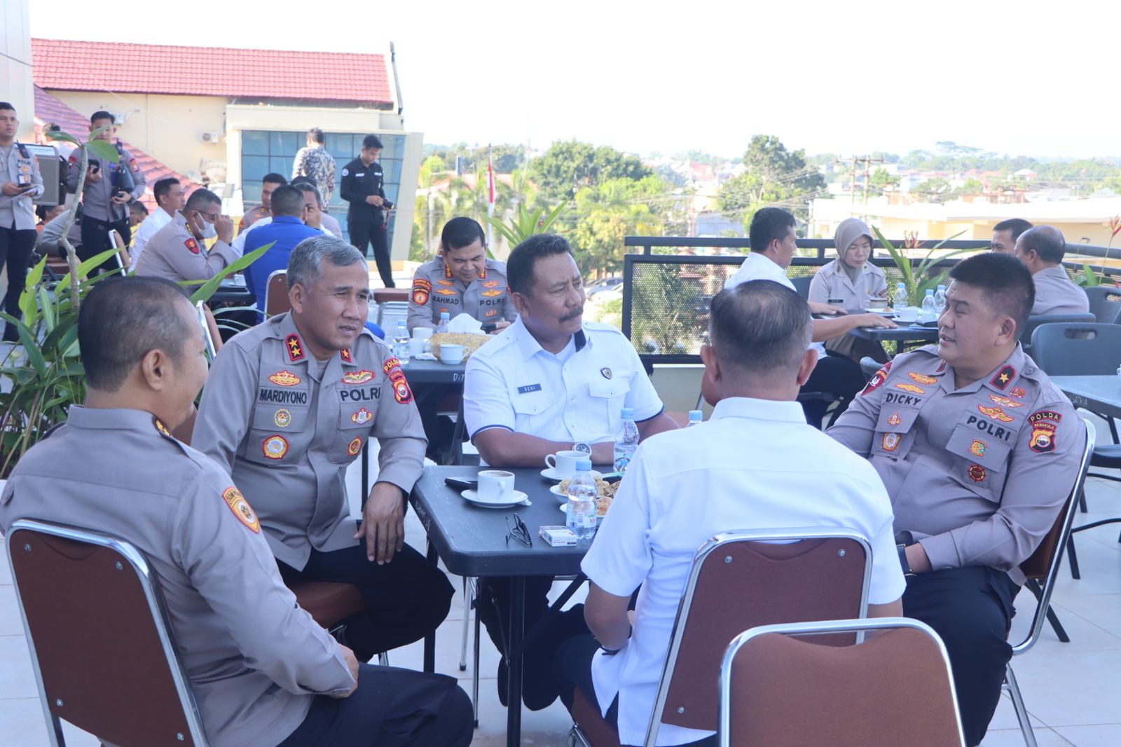 Kapolda Bengkulu Bahas Kamtibmas di Coffee Morning