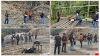 Satgas Damai Cartenz dan Polres Nabire menggelar rekonstruksi penembakan dua Brimob di Nabire. Peran pelaku terungkap, proses hukum terus berjalan.