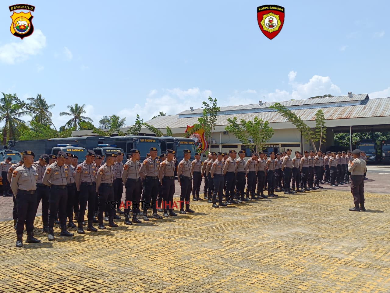 Polda Bengkulu Tingkatkan Kesiapsiagaan Personel Polda Bengkulu Tingkatkan Kesiapsiagaan Personel