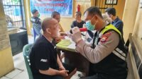pemeriksaan kesehatan tahanan Polda Bengkulu