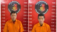 Dua tersangka yaitu HIP (43), warga Desa Huta Gur-gur, dan RS (31), warga Desa Pasaribu