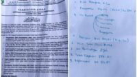 Surat pernyataan sikap HMI