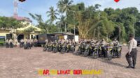 Polwan Ditsamapta Polda Bengkulu latihan kendaraan Raimas patroli untuk tingkatkan keterampilan dan kesiapsiagaan menjaga keamanan masyarakat.