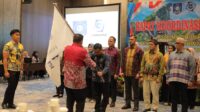 Gubernur Hidayat Arsani lantik Hendry Donald sebagai Ketua FORKAPPSI 2025–2029 di Belitung.