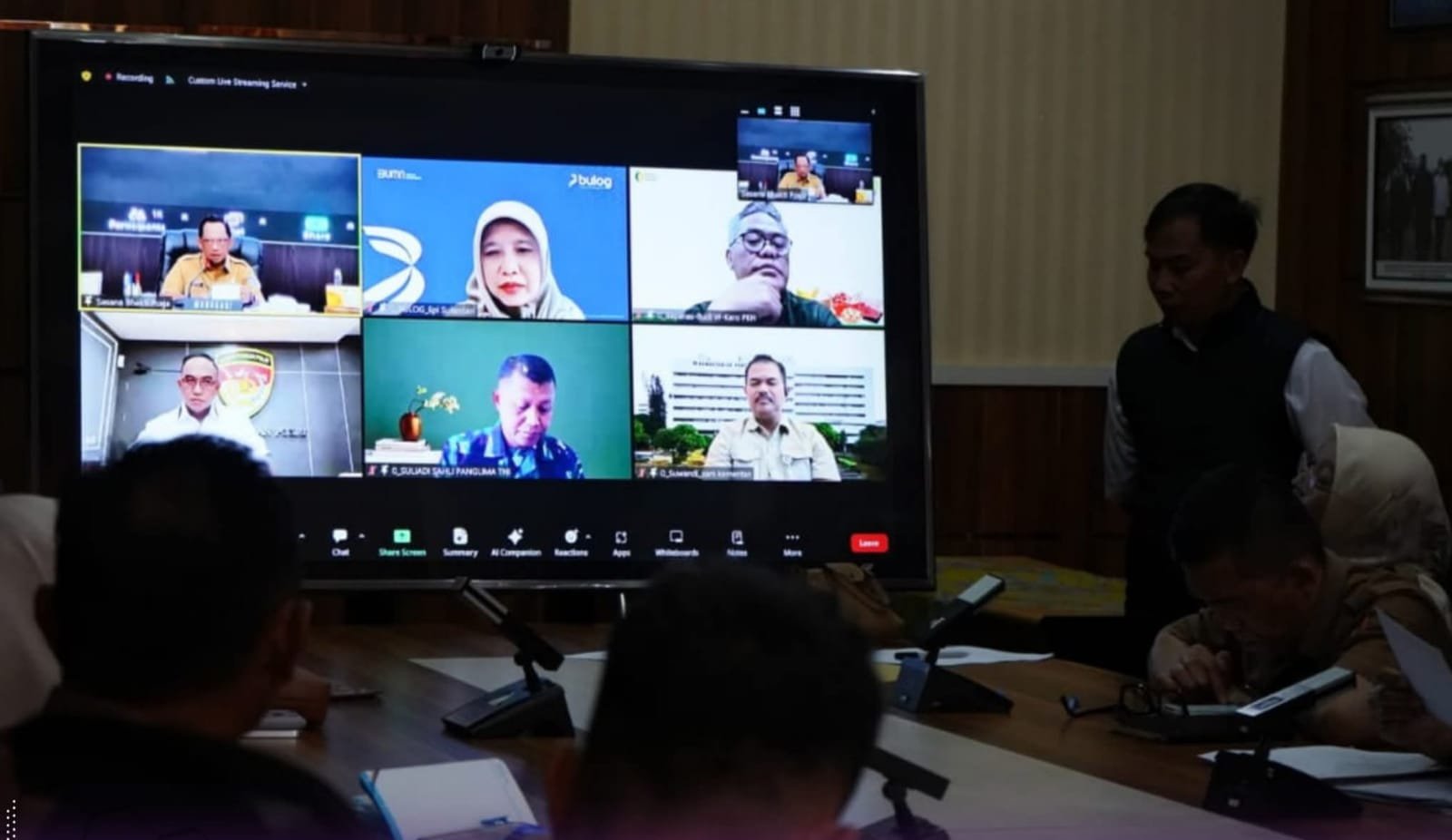 Wali Kota Pagar Alam Ludi Oliansyah ikuti rakor pengendalian inflasi 2025 bersama Mendagri Tito Karnavian