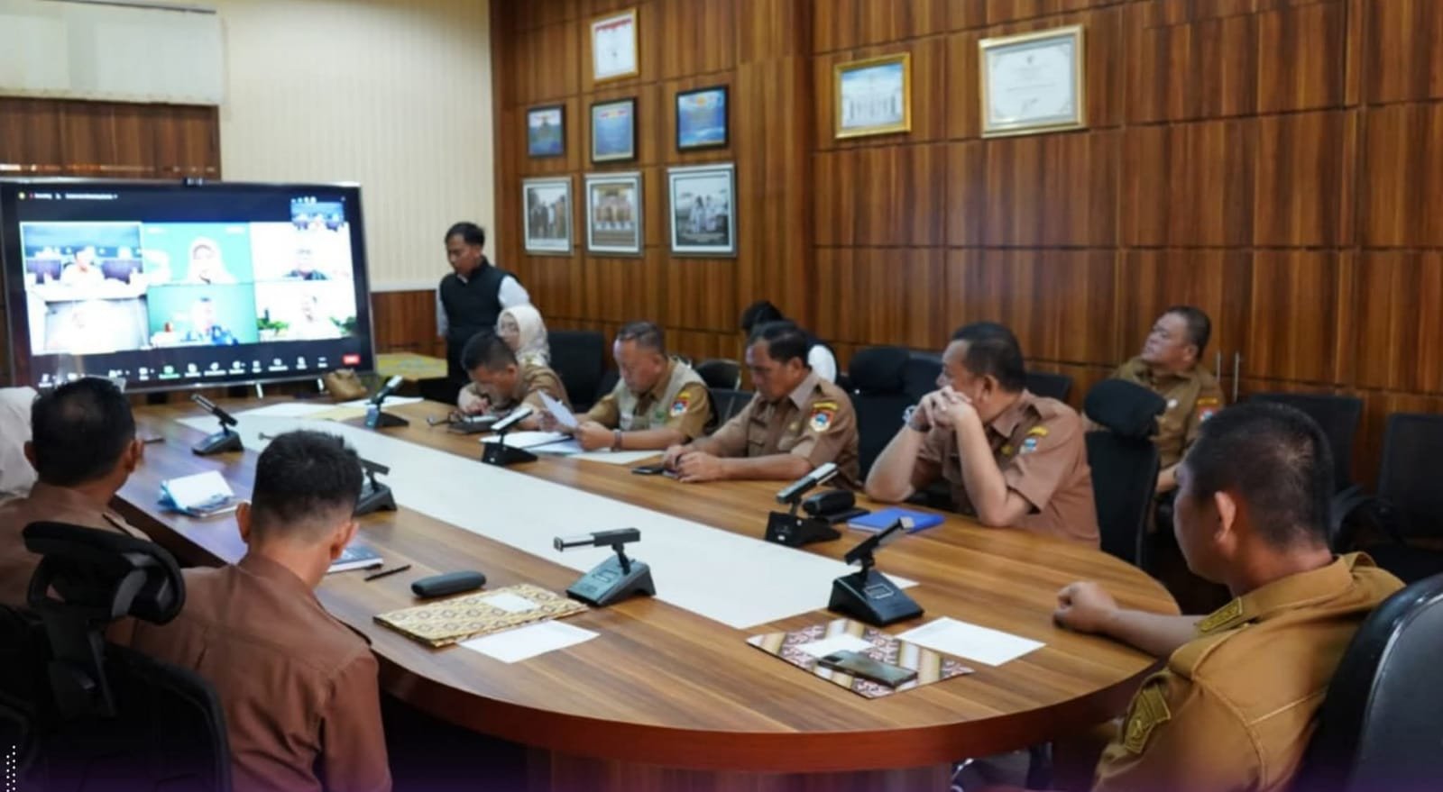 Wali Kota Pagar Alam Ludi Oliansyah ikuti rakor pengendalian inflasi 2025 bersama Mendagri Tito Karnavian