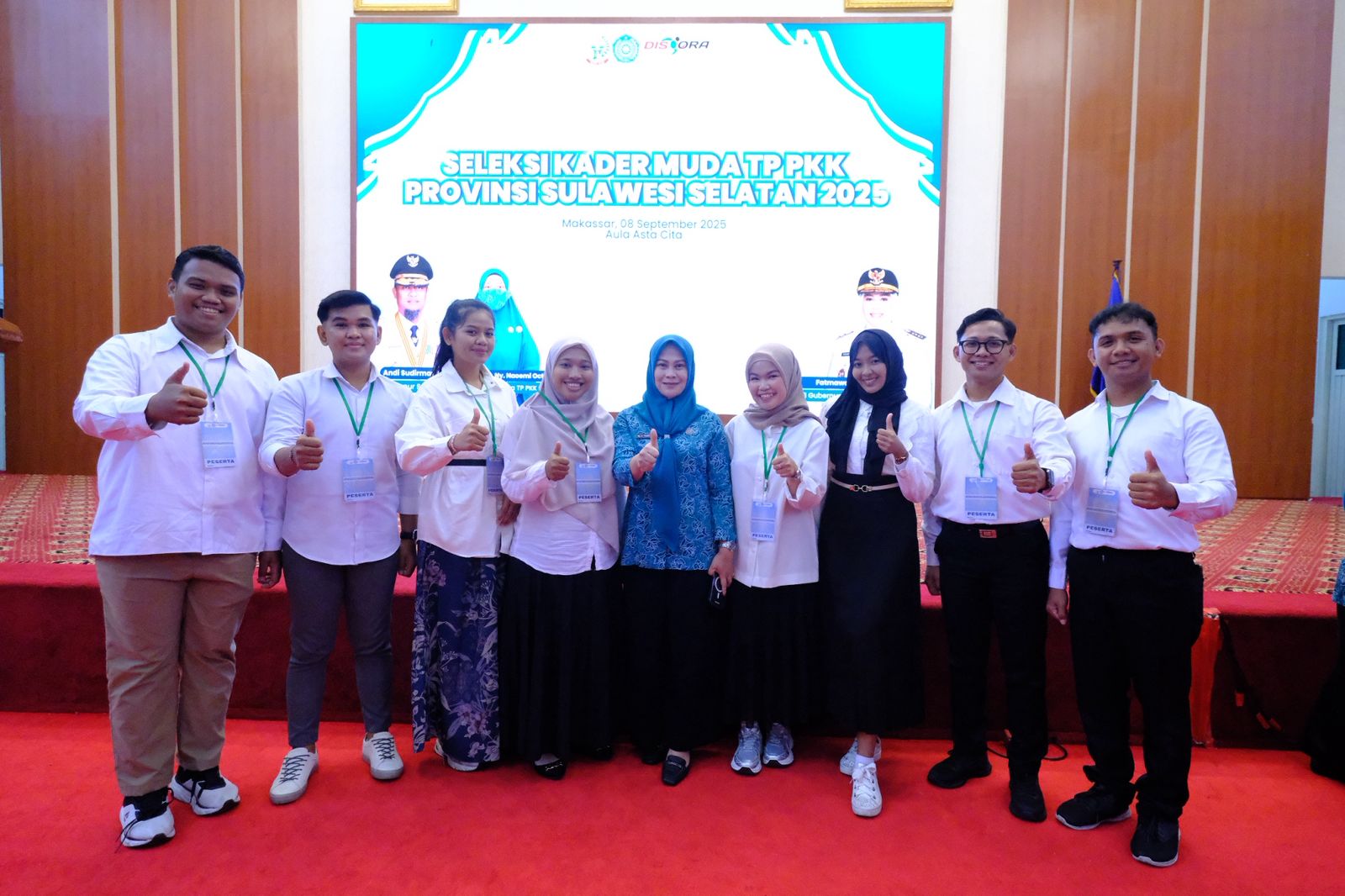 Delapan peserta asal Gowa ikuti seleksi kader muda PKK Sulsel.