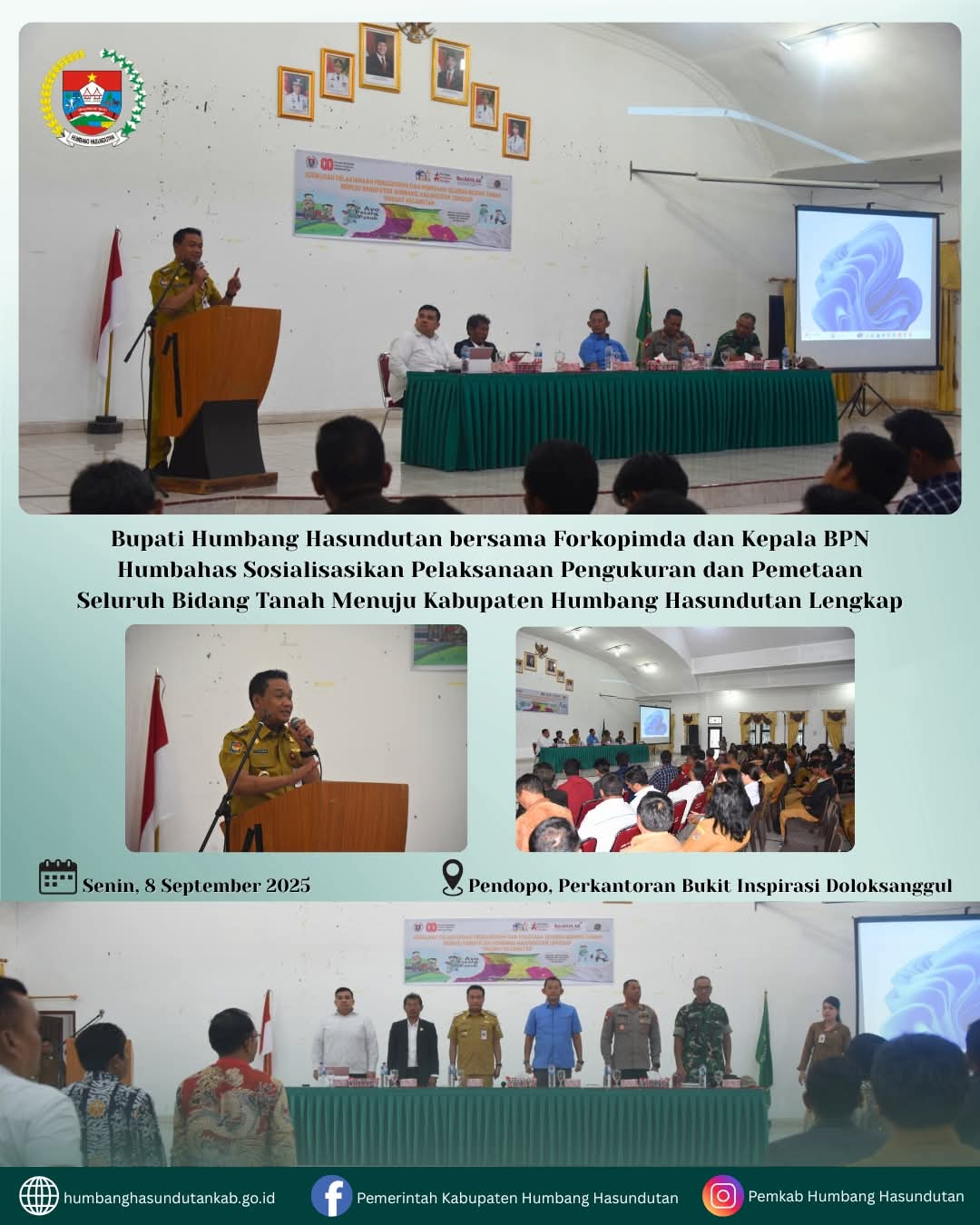 Sosialisasi pemetaan tanah di tiga kecamatan, DPRD menekankan pentingnya kejelasan status hutan dan gambut untuk mencegah konflik pertanahan.