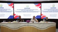 Kajati Bengkulu menyambut Dir Ops JAM-Pidsus Kejagung Muhammad Syarifuddin.