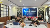 Kegiatan ini dipimpin Kajati Victor Antonius dan dihadiri para asisten.