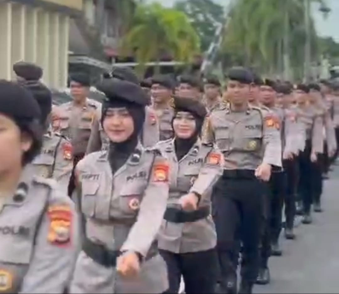 Latihan Perdaspol PBB Ditsamapta Polda Bengkulu