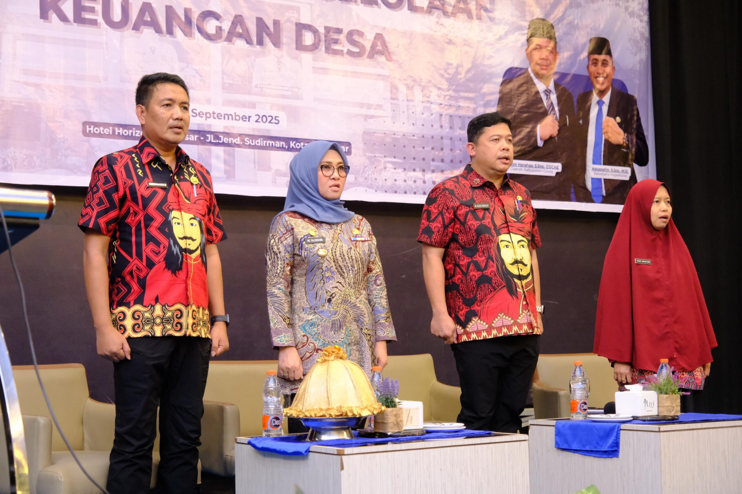 Pemkab Gowa memperkuat peran APIP dalam pengawasan keuangan desa lewat Bimtek