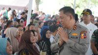 Polri melalui Gerakan Pangan Murah dan Jumat Berkah Polres Metro Jakarta Barat
