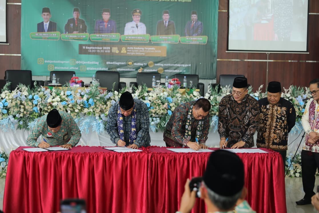 MoU Gubernur Babel dan PTA perlindungan perempuan dan anak