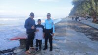 Polda Bengkulu menggelar patroli dialogis di Pantai Panjang dan Pasir Putih.