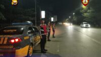 Ditsamapta Polda Bengkulu menggelar patroli malam di Pantai Panjang untuk mencegah balap liar, premanisme, dan kejahatan 3C.