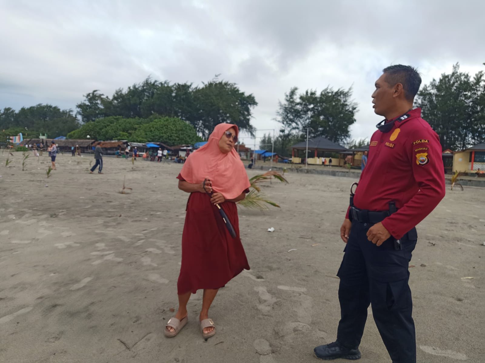 Polisi Imbau Wisatawan Jaga Keselamatan di Kawasan Pantai