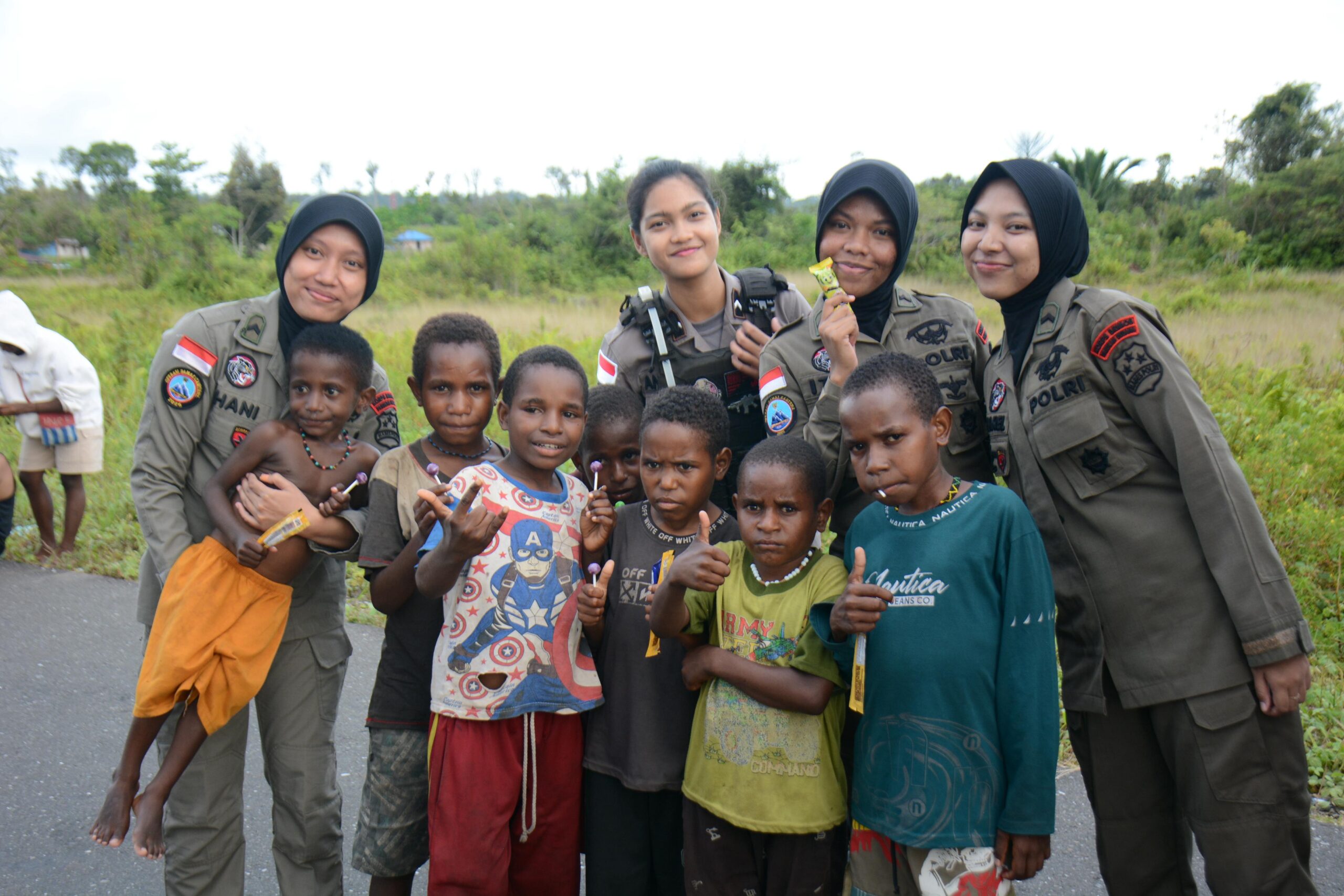 Polwan Tambah Semangat Personel dan Dekatkan Polisi dengan Masyarakat Nduga