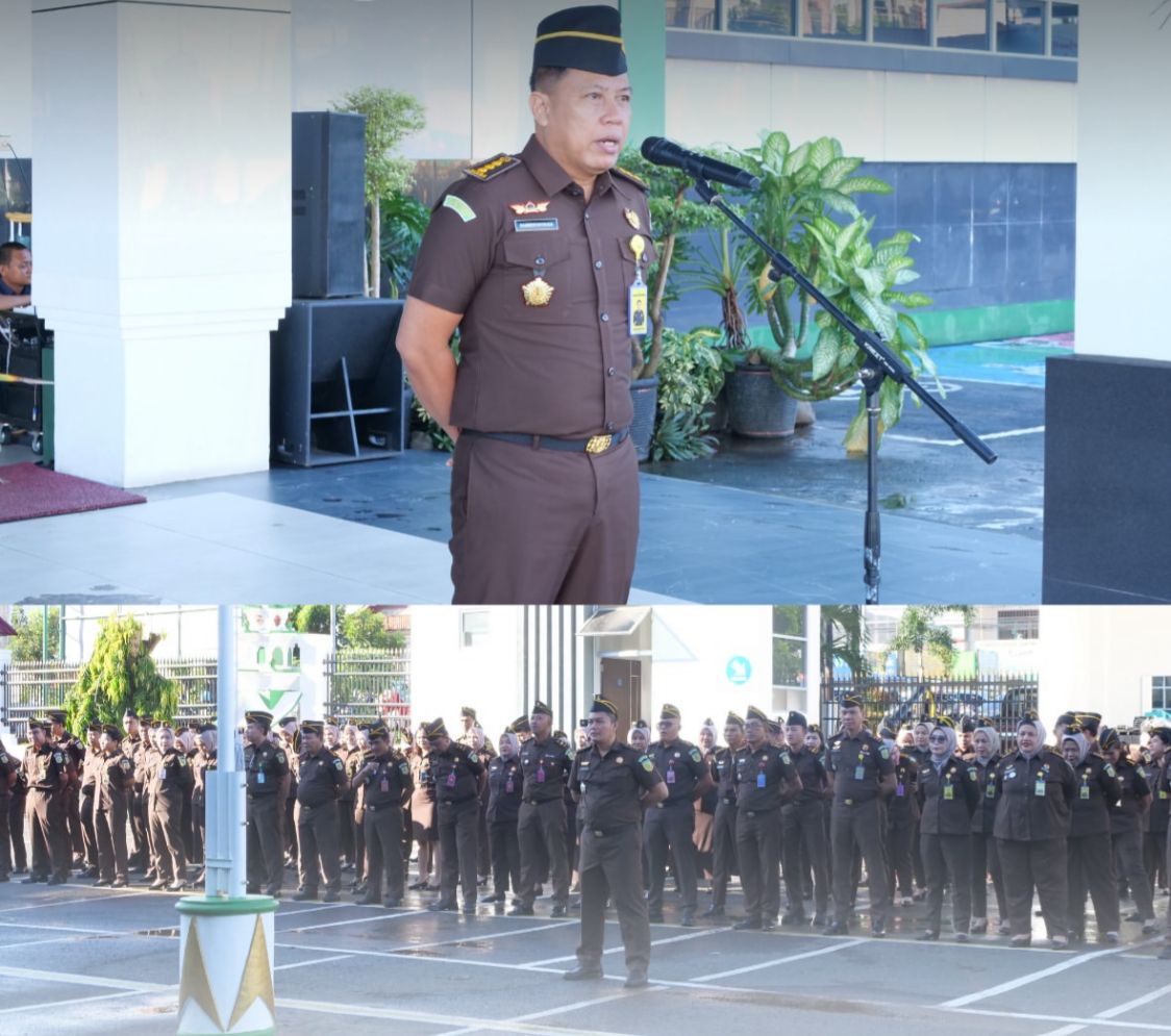 Asisten Pembinaan Kejati Bengkulu Ajak Pegawai Jaga Disiplin dan Kekompakan