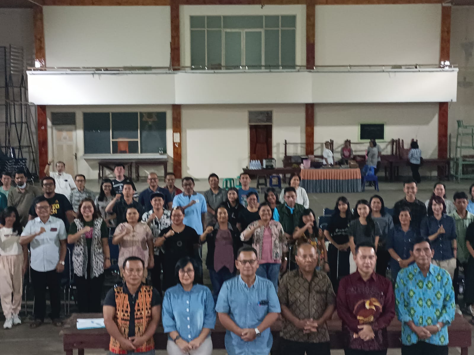 Tim Pesparani Sintang latihan intensif Tim Pesparani Sintang latihan intensif