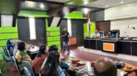 Kasat Resnarkoba Polres Sintang AKP Eko Supriyatno menghadiri Bimtek Penggiat P4GN BNNK Sintang