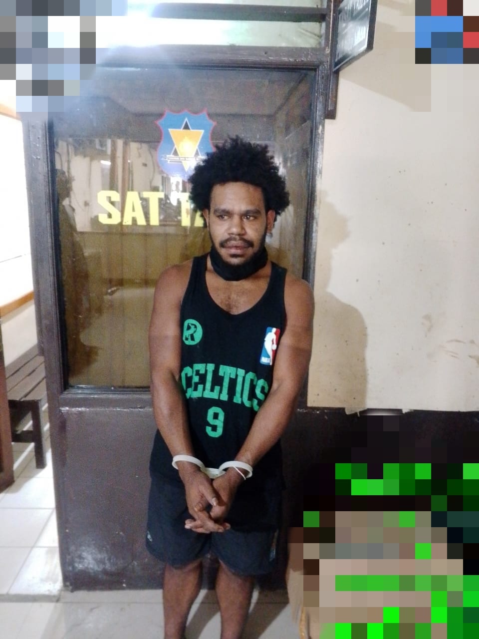 Tersangka tindak pidana pembunuhan, Anis Telenggen alias Male (20)