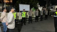 Kapolsek Tekankan Kesiapsiagaan Personel Hadapi Kerawanan Malam Pekan