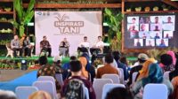 Acara Bantuan Dukungan Inspirasi Tani (Klompencapir) bersama TVRI di Horti Park Lampung, Rabu (24/9/2025).