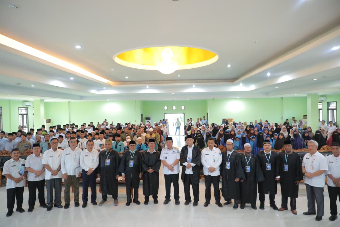 Hidayat Arsani, membuka Seleksi Tahfidz Qur’an Tingkat Provinsi Bangka Belitung 2025 pada Selasa (24/9/2025).