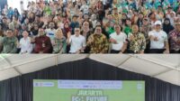 Wagub Rano Karno membuka Jakarta Eco Future Fest 2025 di Cibis Park.