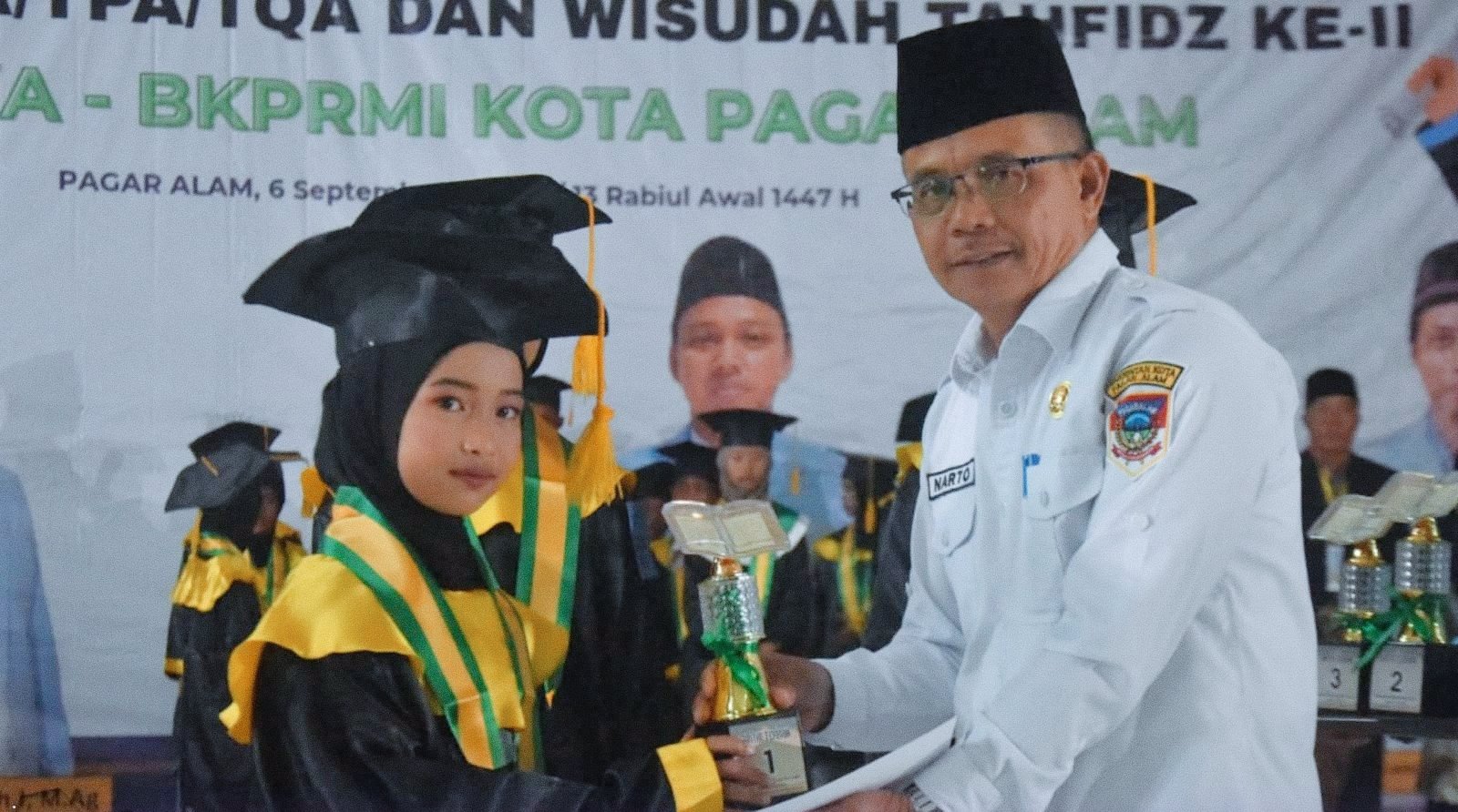 Wisuda Tahfidz Santri Pagar Alam