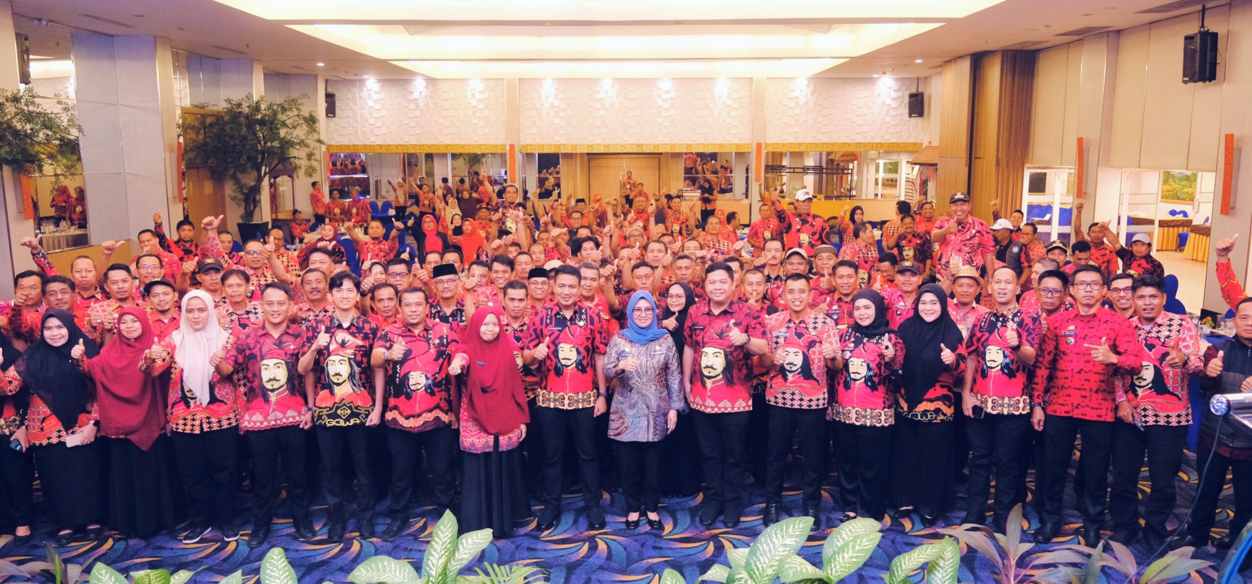 Bimbingan Teknis (Bimtek) Pengawasan Pengelolaan Keuangan Desa Lingkup Kabupaten Gowa yang digelar Inspektorat Kabupaten Gowa di Hotel Horison, Makassar, Kamis (11/9/2025).