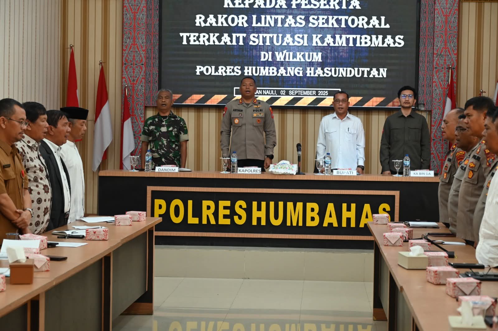 Unsur Lintas Sektoral Humbahas Gelar Rakor Kamtibmas Unsur Lintas Sektoral Humbahas Gelar Rakor Kamtibmas