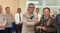 Kapolres Pagaralam bersama jajaran sambangi Kejari dalam HUT ke-80