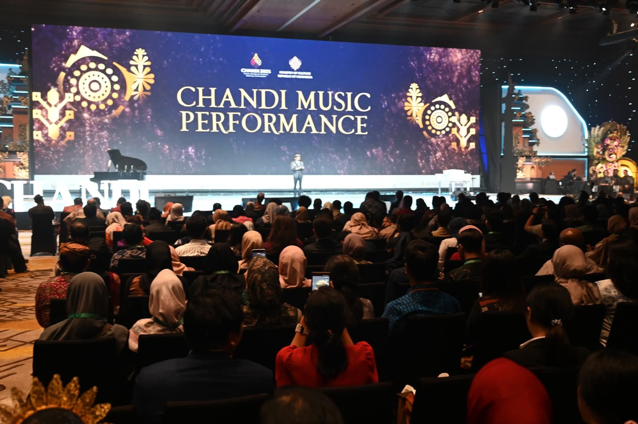 Acara Welcome Dinner CHANDI (Culture, Heritage, Art, Narrative, Diplomacy, and Innovation) 2025 di Denpasar, Bali, Rabu malam (3/9/2025). Acara Welcome Dinner CHANDI (Culture, Heritage, Art, Narrative, Diplomacy, and Innovation) 2025 di Denpasar, Bali, Rabu malam (3/9/2025).