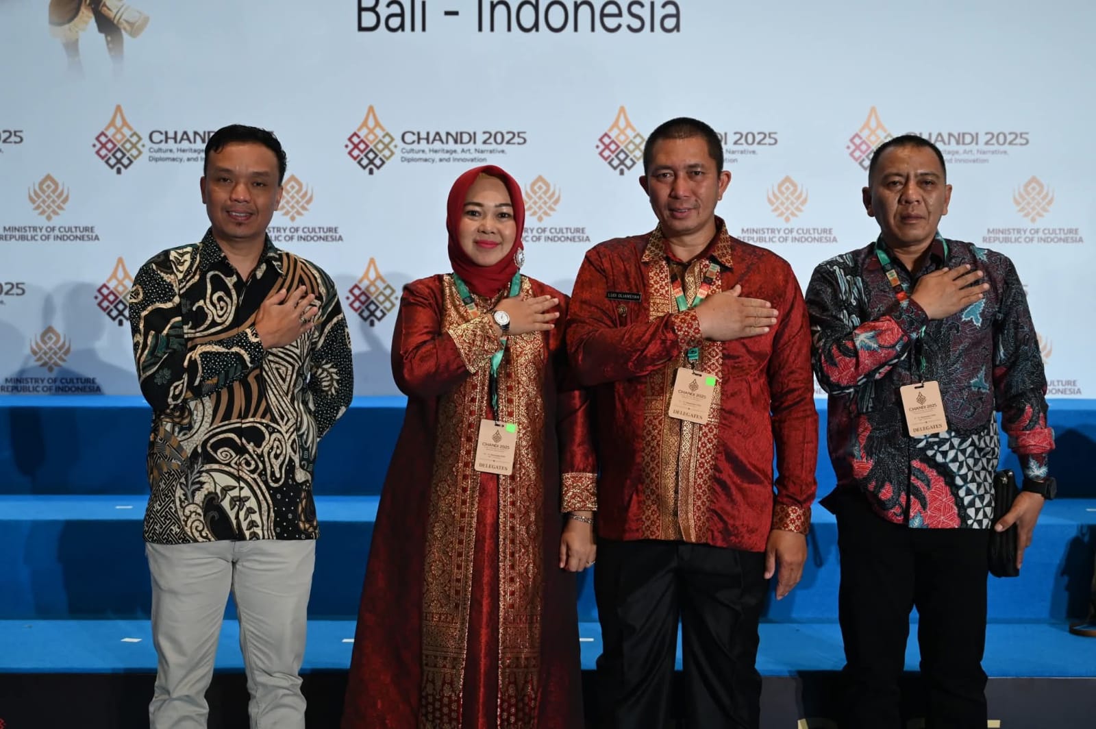 Wali Kota Pagar Alam Ludi Oliansyah hadiri Welcome Dinner CHANDI 2025 di Bali.